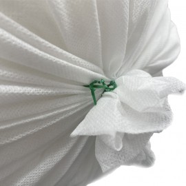 Siliconized conjugated hollow fiber for filling 1 KG bag