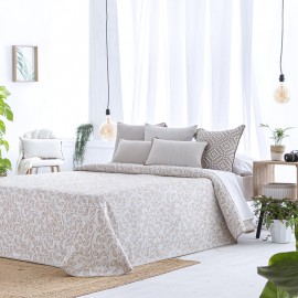 oliva reversible bedspread by Confecciones Paula