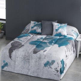Digital printed MUNDI Comforter Eiderdown by Confecciones Paula
