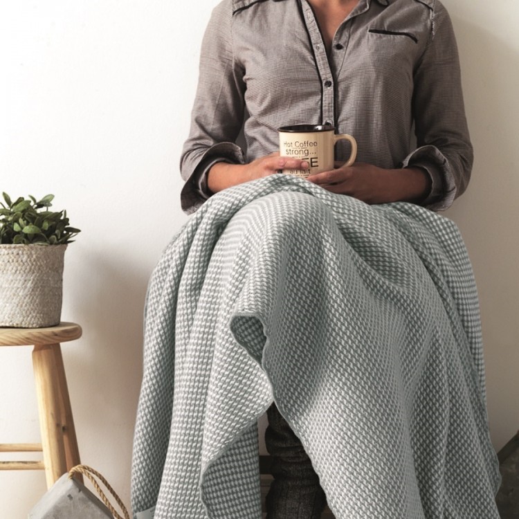 Ruby Plaid Cotton Acrylic By Euromant Textil