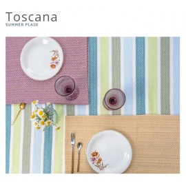 Summer Plaid Toscana Algodón Acrílico De Euromant Textil
