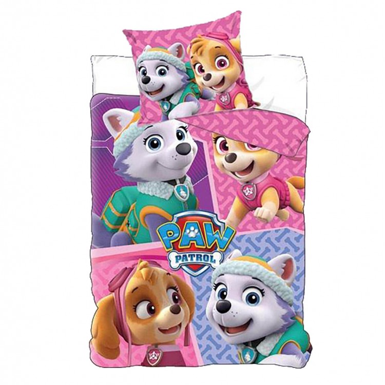 Funda nórdica Patrulla Girls (2P) 90cm Funda nórdica Patrulla Girls (2P) 90cm