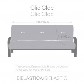 Funda De Sofá Clic-Clac Bielástica Premium Roc Eysa