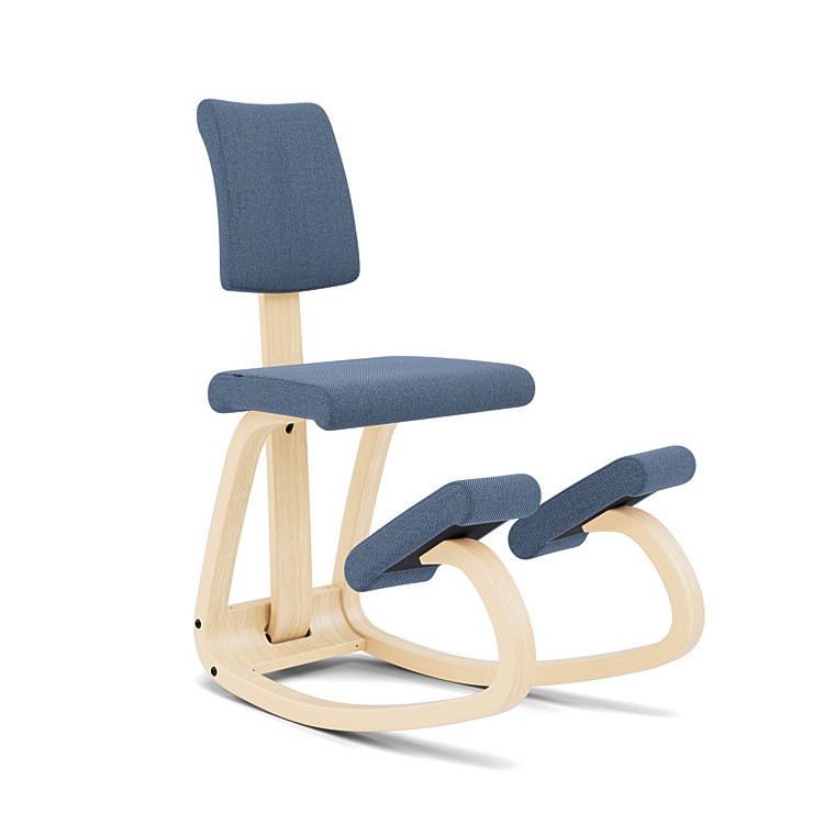 Silla Ergonómica Variable Balans PLUS de Variér acabado RE-WOOL