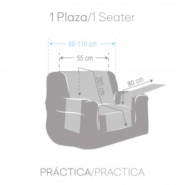Funda Sofá Práctica Acolchada Reversible NORUEGA Eysa