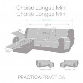 Funda De Sofá Chaise Longue Práctica Acolchada NORUEGA Eysa