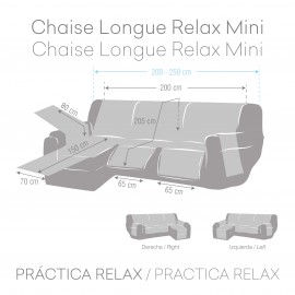 Funda De Sofá Práctica Chaise Longue Relax Acolchada NORUEGA Eysa