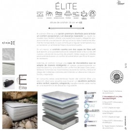 Colchón Élite Altura 25 Cm Don Almohadón