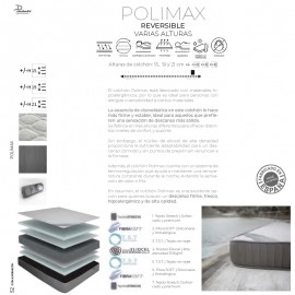 Colchón Polimax Altura 19 Cm Don Almohadón