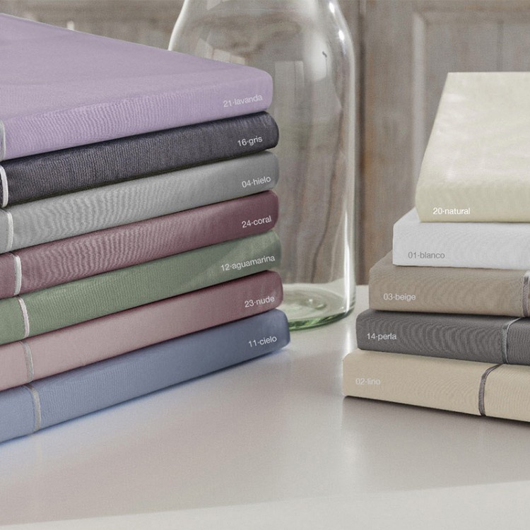 Ihome 200 thread count 100% combed cotton pillowcase By ABECÉ CASA