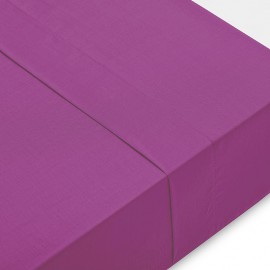 Mix & Match plain flat sheet 50% cotton 50% polyester By ABECÉ CASA
