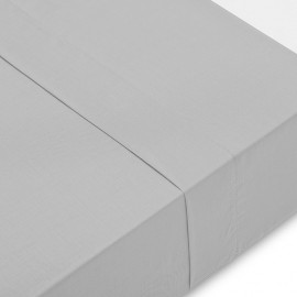 Mix & Match plain flat sheet 50% cotton 50% polyester By ABECÉ CASA