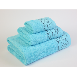 3 piece CARTINAL 100% cotton towel set 500 gr/m2