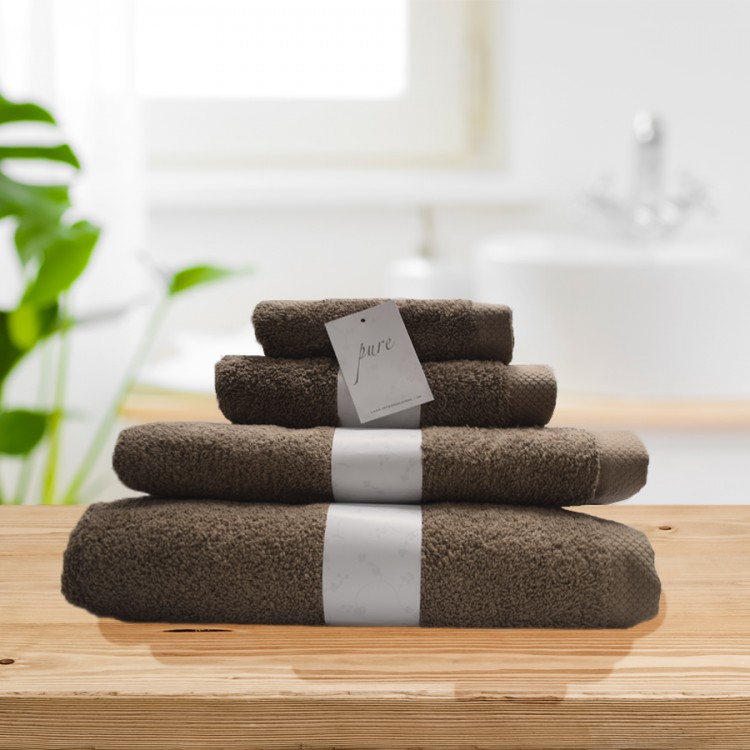 Pure Chestnut 100% cotton towel