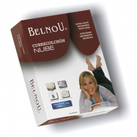 Cubrecolchón Acolchado Nube (Reversible) De Belnou