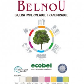 Protector De Colchón Ecobel 100% Algodón Ecológico De Belnou