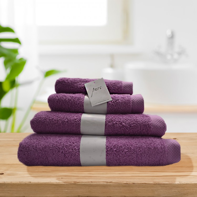 Pure lavender 100% cotton towel