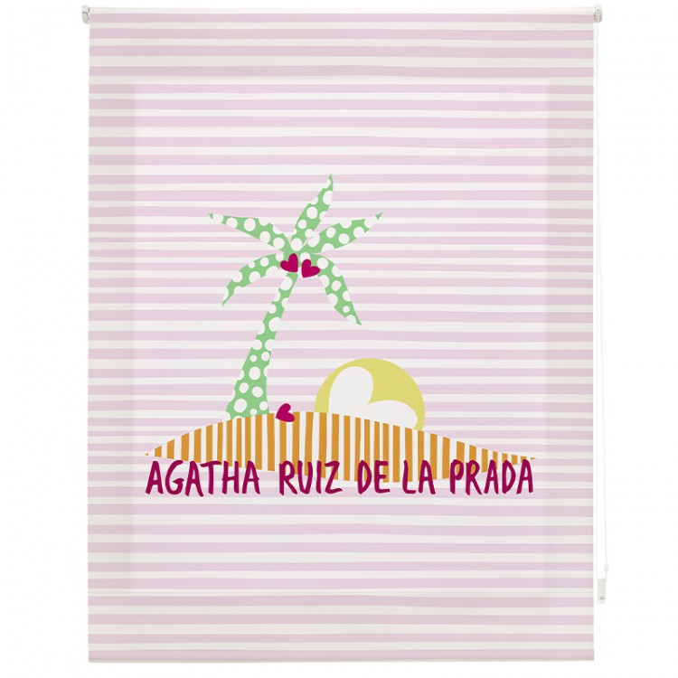 Roller blind DIG-003 Agatha Ruiz de la Prada