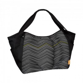 Bolso Casual Twin Bag ZigZag Black & White de Lässig